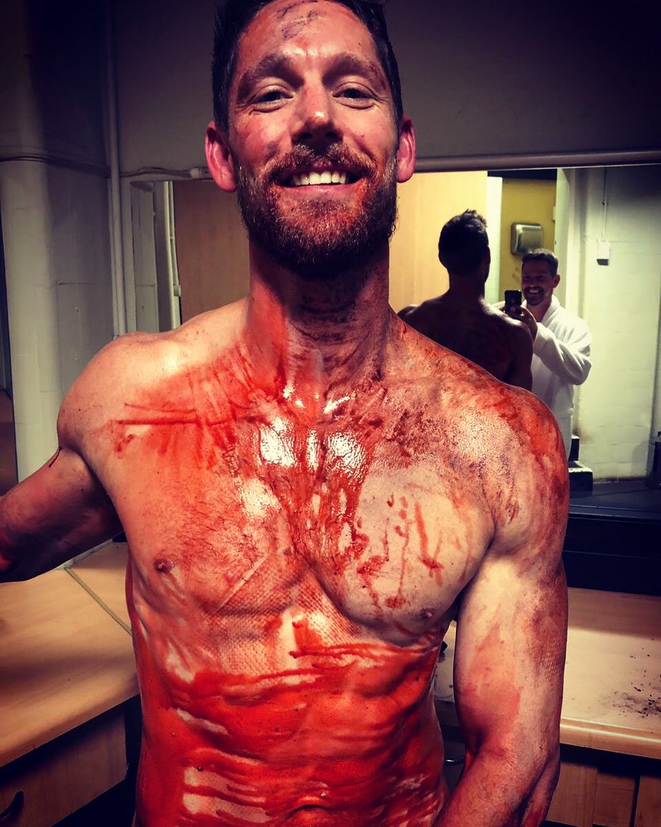 MauritzB's tweet photo. This is what I look like when I leave stage for #dierypmaakkamer #thecuringroom One week left of performances so book your tickets showing at the market theatre. #actor https://t.co/jk52Sp9cwg