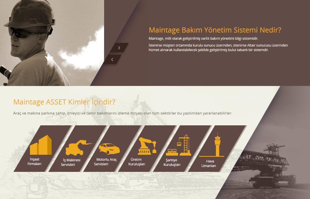 Maintage-Asset SaaS, bulut tabanlı teknolojilerin sağladığı avantajlardan yararlanarak, endüstriyel iş ortaklığı, veri giriş/veri dönüştürme/aktarma işlemlerindeki kısa sürede işe başlama ve sistemi kullanma imkânı sunmaktadır. maintage-asset.com