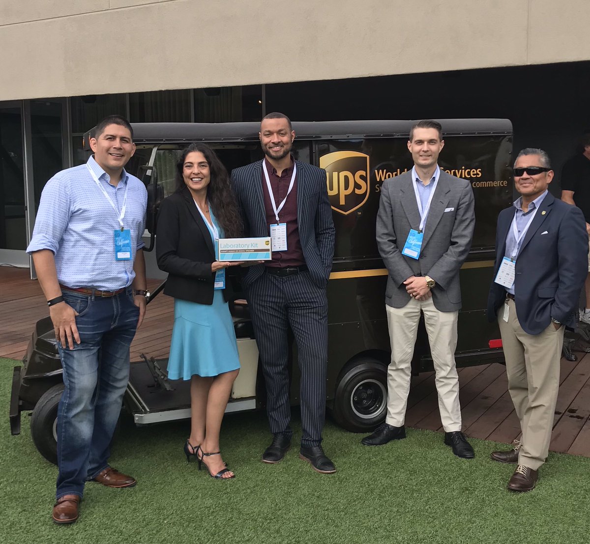 <a href="/UPS/">UPS</a> supporting the life science community at the <a href="/BIOCOMPG/">Biocom California Purchasing Group</a> open house today.  #itsapatientnotapackage #healthcare #partnership <a href="/jrindafernshaw/">Fern Shaw</a> @EnidUPSHC <a href="/JG_Gonzales1907/">Jovan J. Gonzales</a> <a href="/MarkSundelius/">Mark Sundelius</a> @SouthCalUPSers