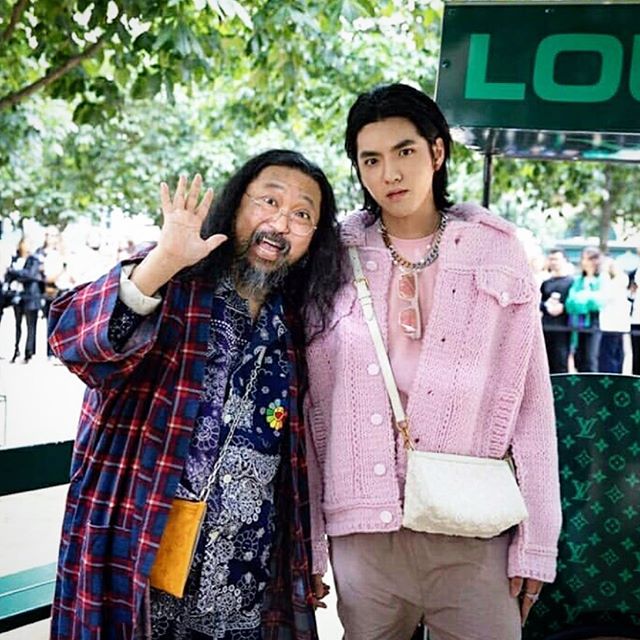 Kris Wu is Pretty In Pink in Paris - DramaPanda