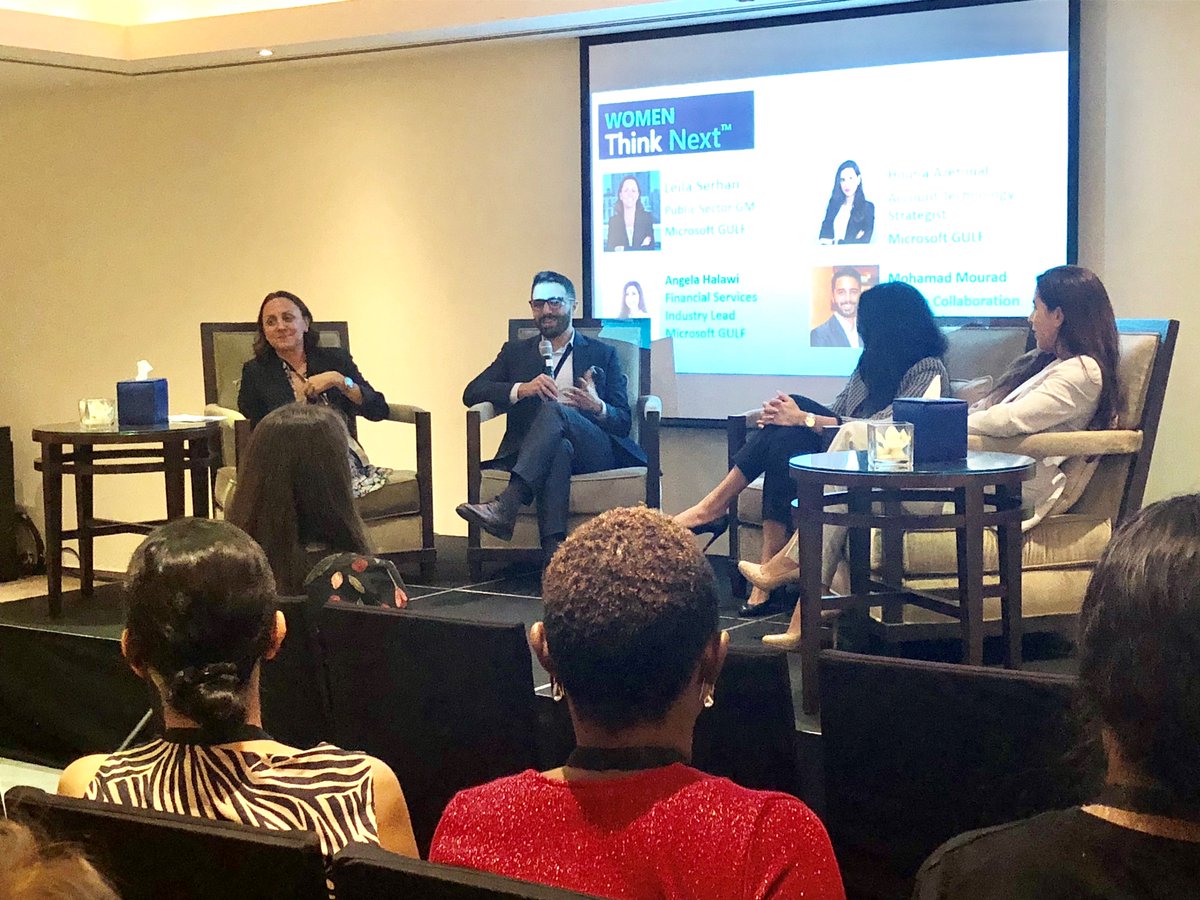 Microsoftea's tweet photo. #Microsoft held the second edition of the ‘Women Think Next’ networking event in Dubai, where professional women gathered to discuss the impact of technology, inclusion, and a growth mindset. @MicrosoftWomen #WomenThinkNext #TechRoots #CodessEvent https://t.co/yMAjbAiS5g