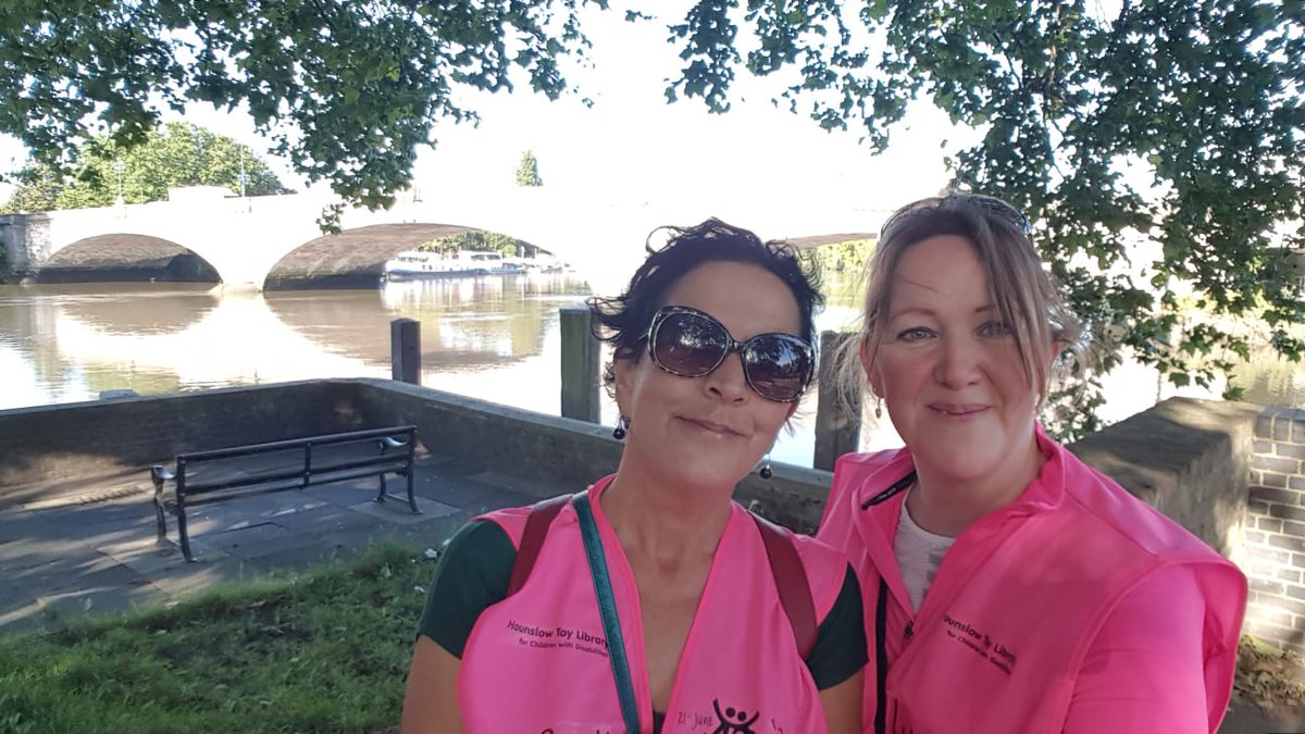 Kew Bridge- almost 5 miles down!