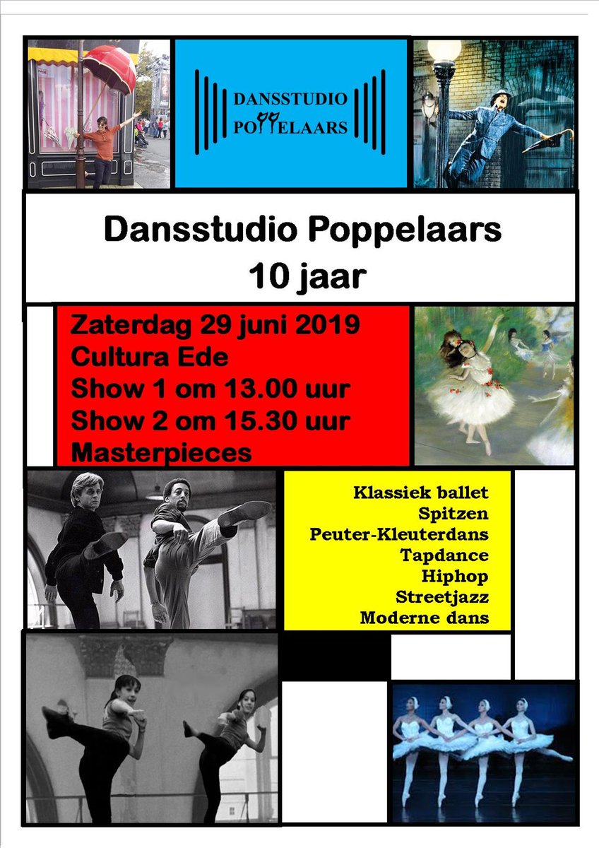 SPoppelaars's tweet photo. 29 juni Dansvoorstelling in Cultura Ede https://t.co/iMZon3BFGb