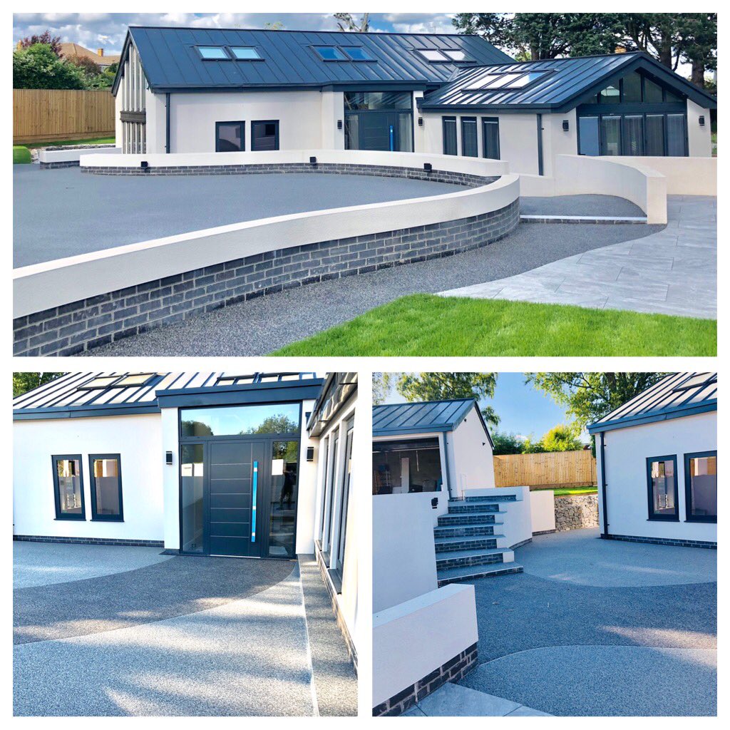 paving_eco's tweet photo. Project complete 276m2 new driveway   &amp; paths in York totally transformed this beautiful new home.  #flexistone#newdriveway
#porouspaving https://t.co/zBFLLelqfS