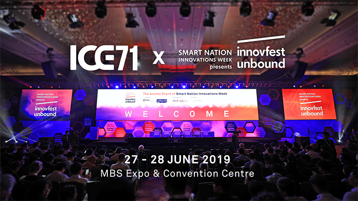 ICE71_'s tweet photo. On 27 June, ICE71 will be hosting a panel discussion at #InnovfestUnbound 2019, on the topic of "Building A Cyber Resilient Workplace By Minimising Human Errors", with speakers from @Cisco, @BoozAllen and @Bluephish_! Find out more @ https://t.co/jheky75UpA 
#ICE71 #Cybersecurity https://t.co/h7Jb7m8DMw