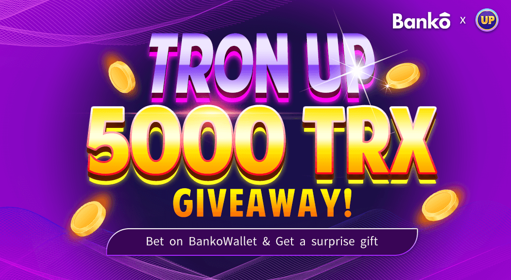 BankoWallet1's tweet photo. ๐ฐ@TRONUP1 x BankoWallet: 5000 #TRX #giveaway
Make 3 bets at TRON UP within #BankoWallet to win a share of 5000 TRX airdrop instantly. First come, first serve!
Play & Get Big Rewards: https://t.co/TpwVfx7SP5 https://t.co/XUY8tC1Gnk