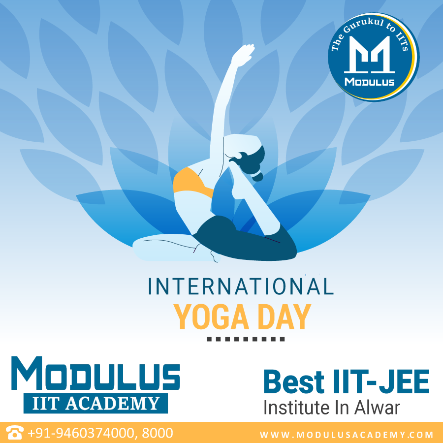 ModulusAcademy's tweet photo. Yoga is the ultimate way to achieve peace of mind and stable health. This Yoga Day, embark your journey by daily yoga and improve your concentration towards studies. Modulus Academy wishes all of you a very Healthy Yoga Day.
#InternationalYogaday #Healthy #ModulusAcademyAlwar https://t.co/Ocrlg6lpVi