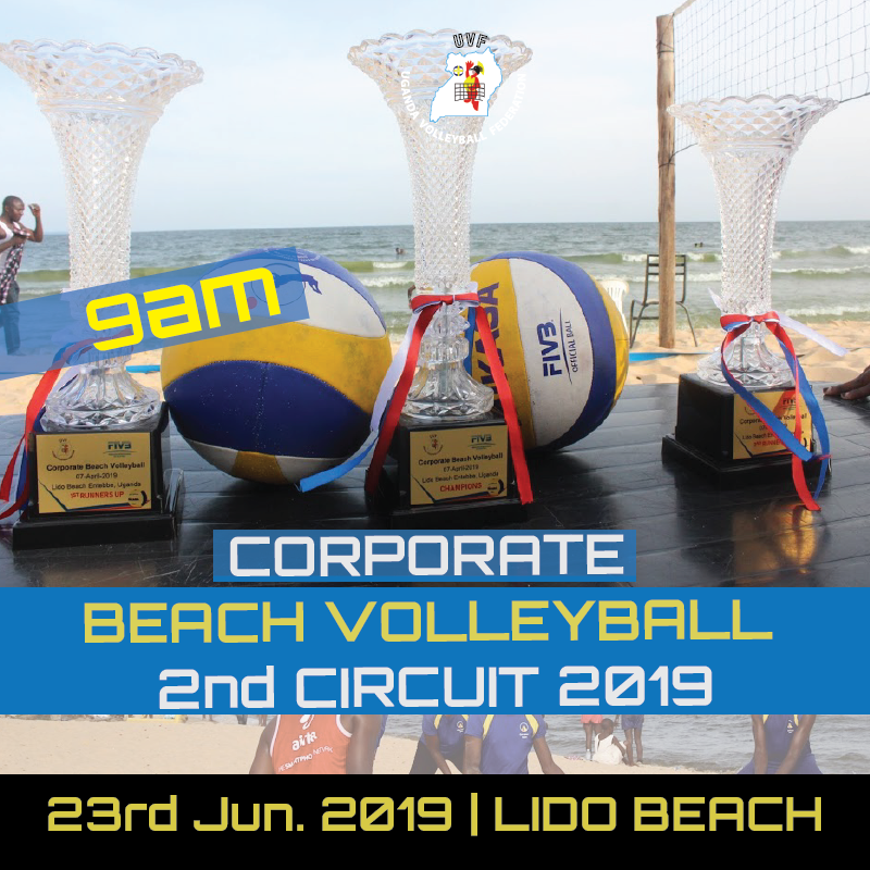 ekarungi's tweet photo. Corporate beach volleyball is back! @nssfug @CentenaryBank @URAuganda @Ugvolley @Official_UOC @NCSUganda1 @USPAmedia @beachVBuganda @nwscug @BantwanaOVC @BOU_Official @UgandaCorporate @KAVCUGANDA https://t.co/dIo7P5AxRd