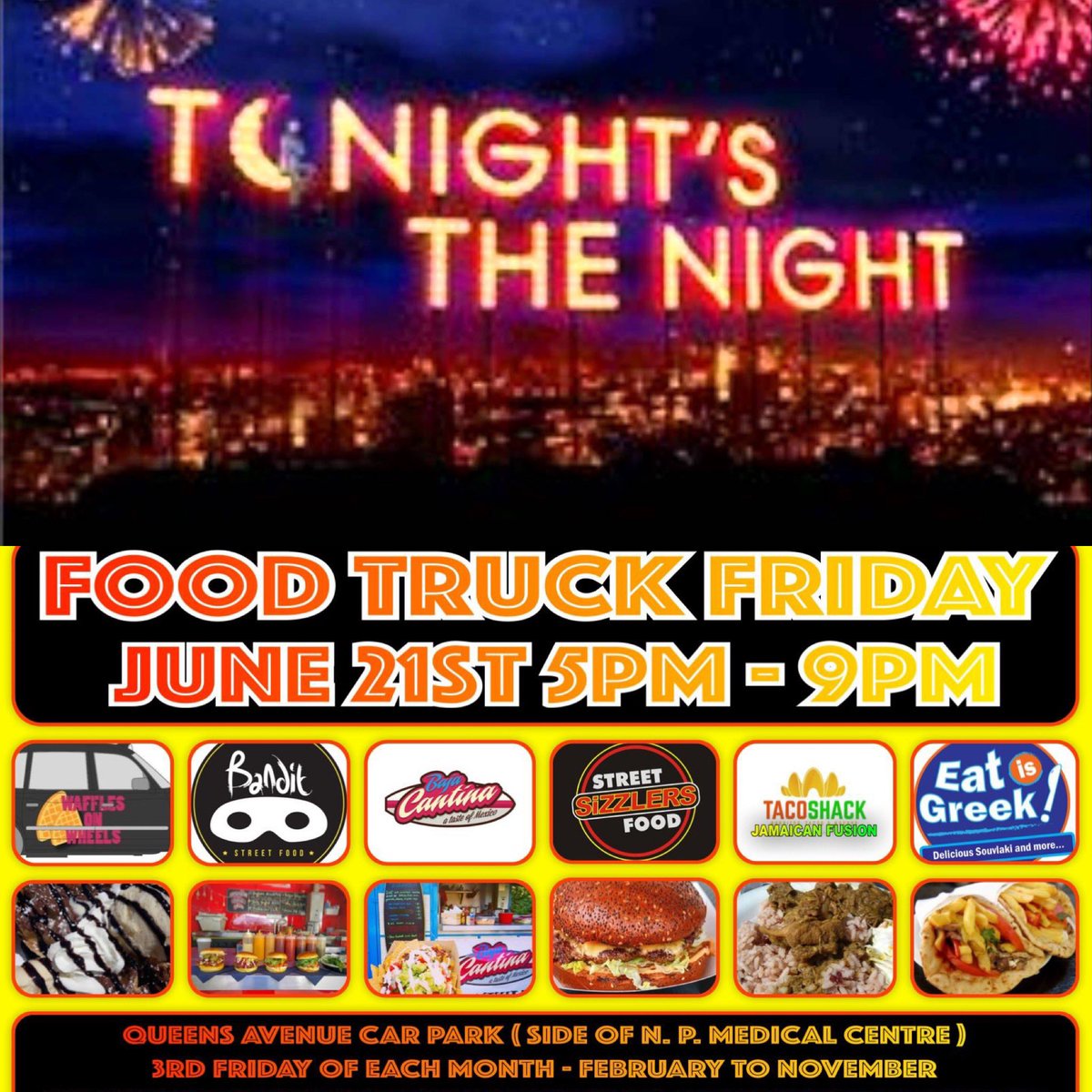 Come &amp; join us tonight for foodie fun in the sun 😁