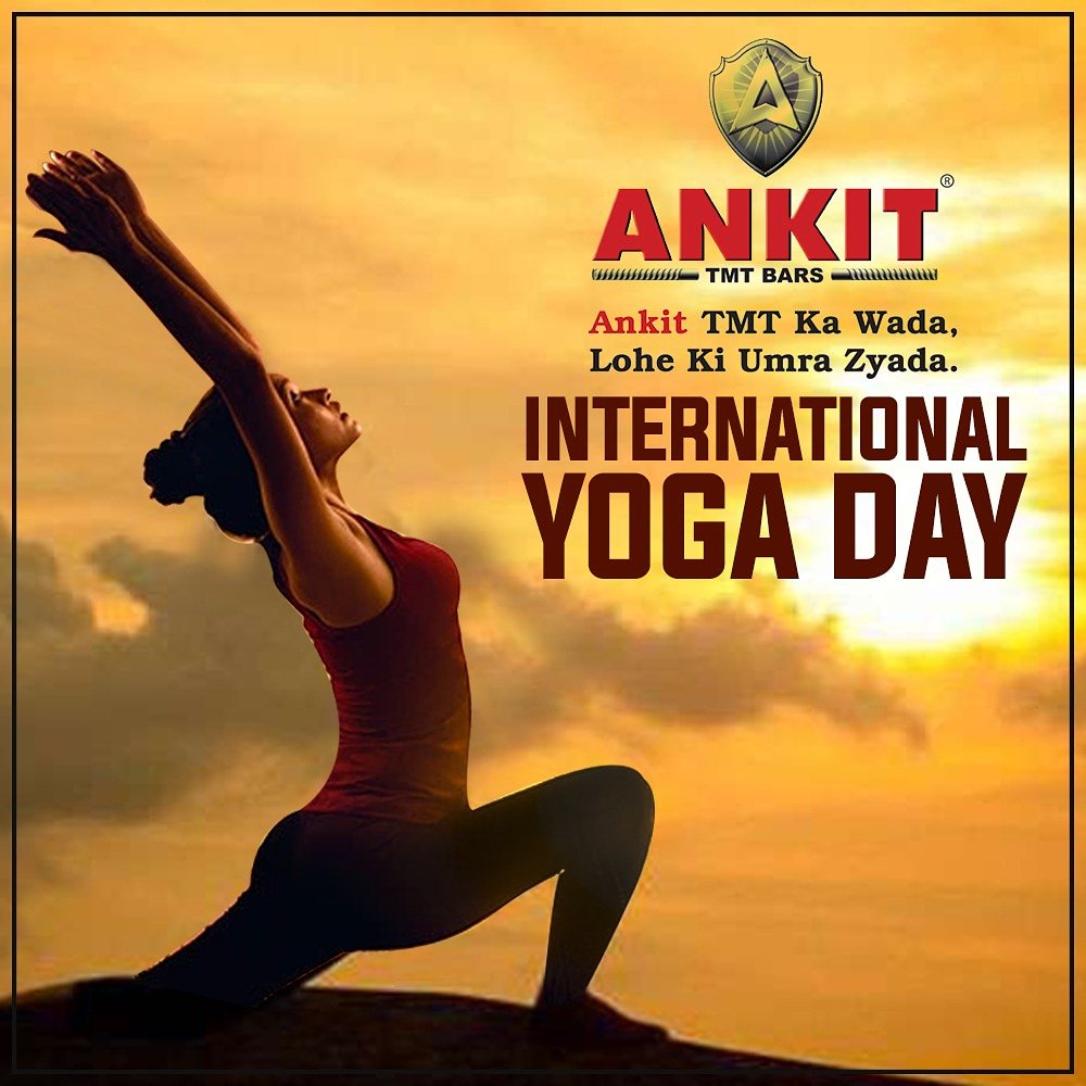 Ankit TMT Bar on X: Yoga is all about creating a balance in your