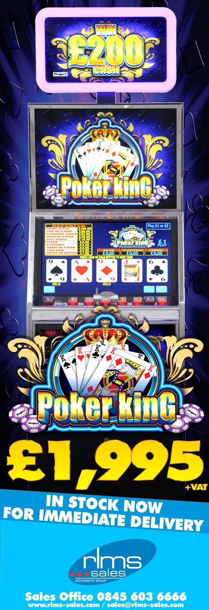 RLMSSales's tweet photo. Project's Poker King is now on offer at a stunning price of £1,995 - It's fully switchable between Cat B4 &amp; Cat C and is in stock now.  There's limited availability so Call RLMS Sales on 0845 603 6666 and order yours today!
#project #rlms #tonyglanville https://t.co/60mbqDOQwo