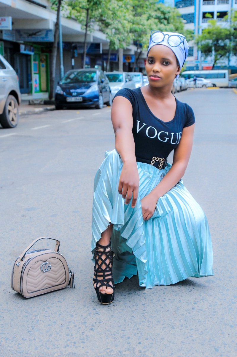 PeshKenya's tweet photo. Fun Fact: It takes approximately 45 minutes to iron this skirt 🙂 https://t.co/XIOGKo6oua