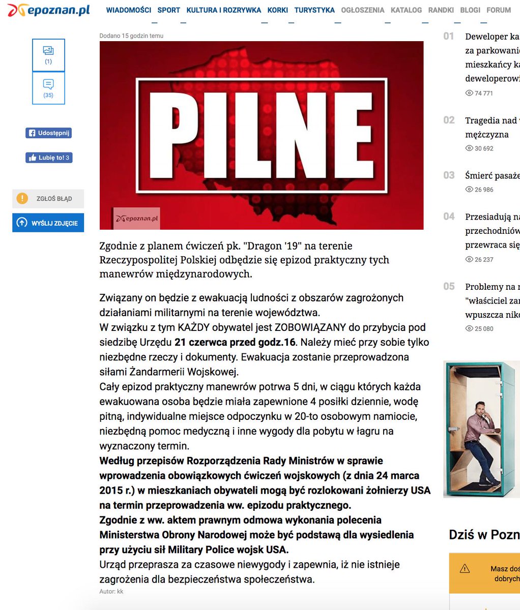 niebezpiecznik's tweet photo. Nie wierzcie w ten komunikat. Jest fałszywy. Pojawił się (https://t.co/pXs1XGEQ1J. na @niezaleznapl i https://t.co/33GqAoqfdo). Kto go tam wrzucił i jak? O tym w naszym artykule: 

https://t.co/840kL6ldml

Dajcie RT znajomym, żeby nie panikowali, że grozi im "wysiedlenie". https://t.co/WO91lEoiMg