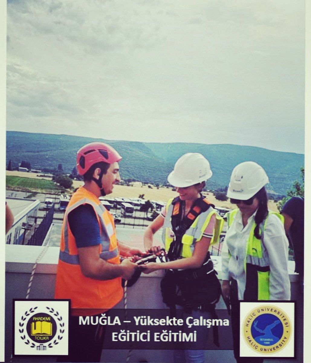 TowerAkademi's tweet photo. https://t.co/EMDr8rGGvA 
T.C. Haliç Üniversitesi işbirliğiyle Muğla'da İş Güvenliği Uzmanları ile buluştuk. https://t.co/tgP9pNoyjl