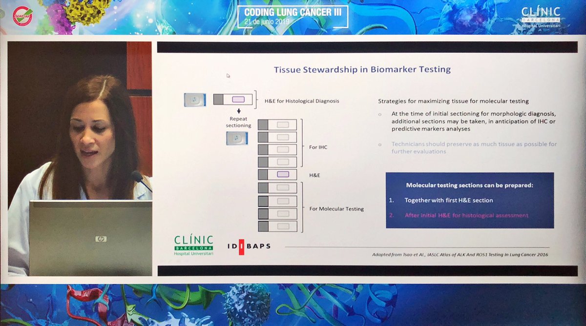 lara_pijuan's tweet image. #CodingLungCancer El Dr. Dani Martinez y la Dra.@teixido_c del @hospitalclinic nos cuentan sus secretos para la gestión de la muestra en #cáncerdepulmón 👌🏻 #biomarcadores #pulmpath