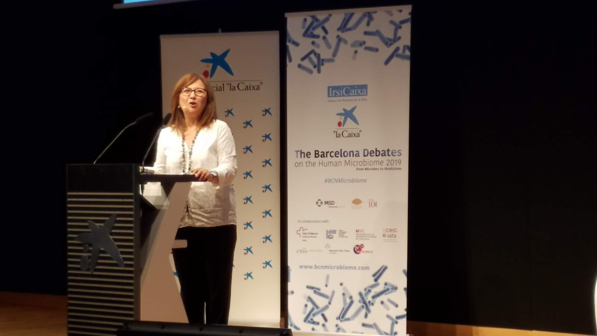 We will start this morning with Session 5: Compositional Analysis 
Chairs: M. Luz Calle, University of Vic, <a href="/uvic_ucc/">UVic-UCC</a>, Spain, 
Marc Noguera i Julian, <a href="/marc_noguera/">Marc Noguera-Julian</a>, IrsiCaixa, <a href="/IrsiCaixa/">IrsiCaixa</a>, Badalona, Spain
M. Luz Calle opens with introducing the first speaker.
#BCNmicrobiome