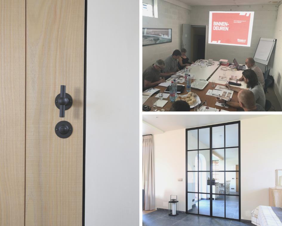 Moeten er nog deuren zijn ? Ons sales team wordt ondergedompeld in deze materie van hout en staal. Meer info bij onze specialisten in de vestigingen - uitgebreide presentatie #brugge - bekijk ons #binnendeuren gamma op de V e-shop - bit.ly/2Y16CRt