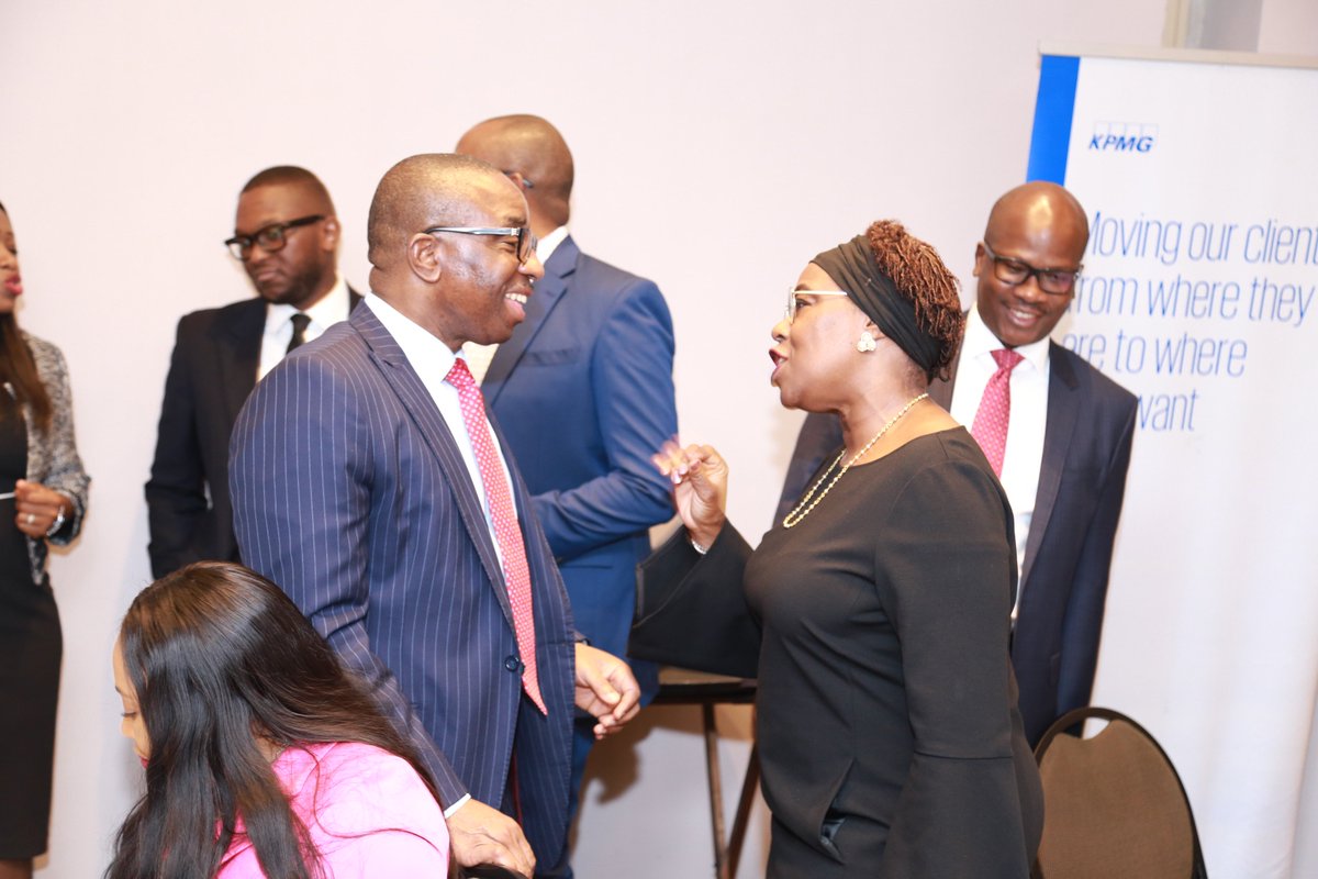 KPMG_NG's tweet photo. Nigerian #CEOs meet and greet at the #kpmgnigeriaceooutlook2019. #kpmgnigeria #kpmgafrica #kpmgglobalceooutlook https://t.co/HnXTzuqumt