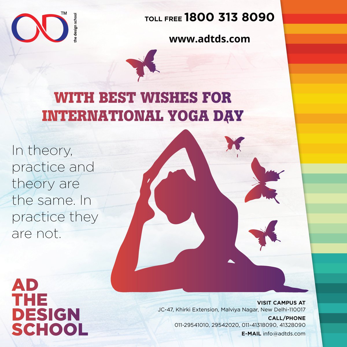 adtdsofficial's tweet photo. With Best Wishes for International Yoga Day. https://t.co/Pl8RhkJccl