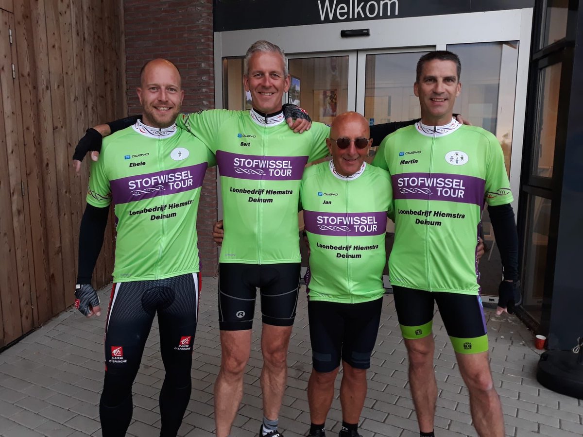 BertPhilipsen's tweet image. Vanochtend gestart met @stofwisseltour @wisselkracht met en voor collega @_Bree006 van team Charel en Stan. Eerste etappe 250 km vandaag. Alle steun is welkom.