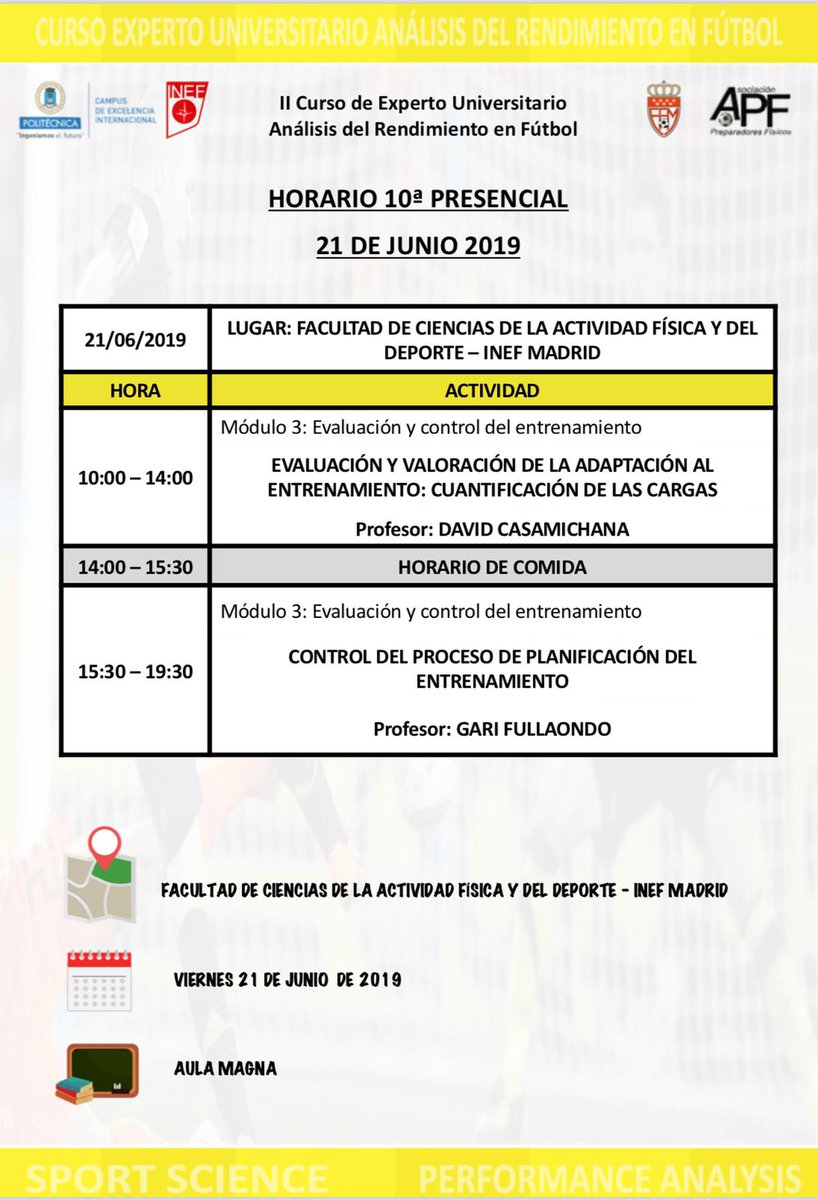 APF - Asociación de Preparadores Físicos de Fútbol tweet media