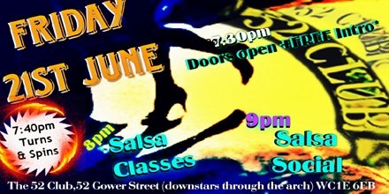SalsadanceC's tweet photo. https://t.co/YNRepKidwN Loving that Friday feeling. Its all about the good vibes. Great Classes, music, venue, dance floor, price, people and Vibes. #salsadancecentral #sdclondon #danceschool #latinfridays #salsaon1 #salsaon2 #friday https://t.co/ciny1vEvEg