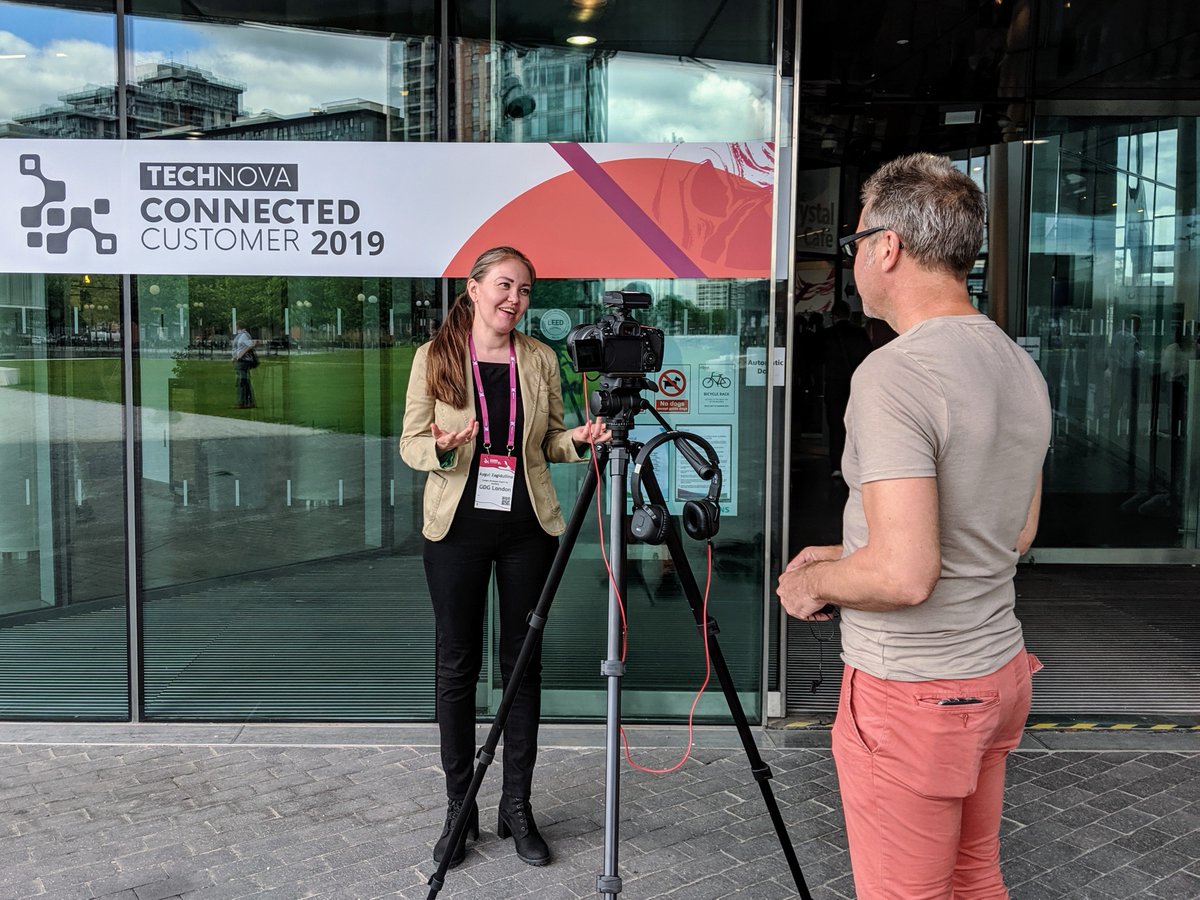 aygul's tweet photo. Had a great time speaking at @_Tech_NOVA Connected Customer this week! π My keynote was all about the importance of voice assistants in a new age of brand engagement π€β€οΈπ¬ Met lots of very passionate people from the industry, hope we'll stay in touch! #Customer19 #AoGDevs #GDE https://t.co/fvJUNf8a5p