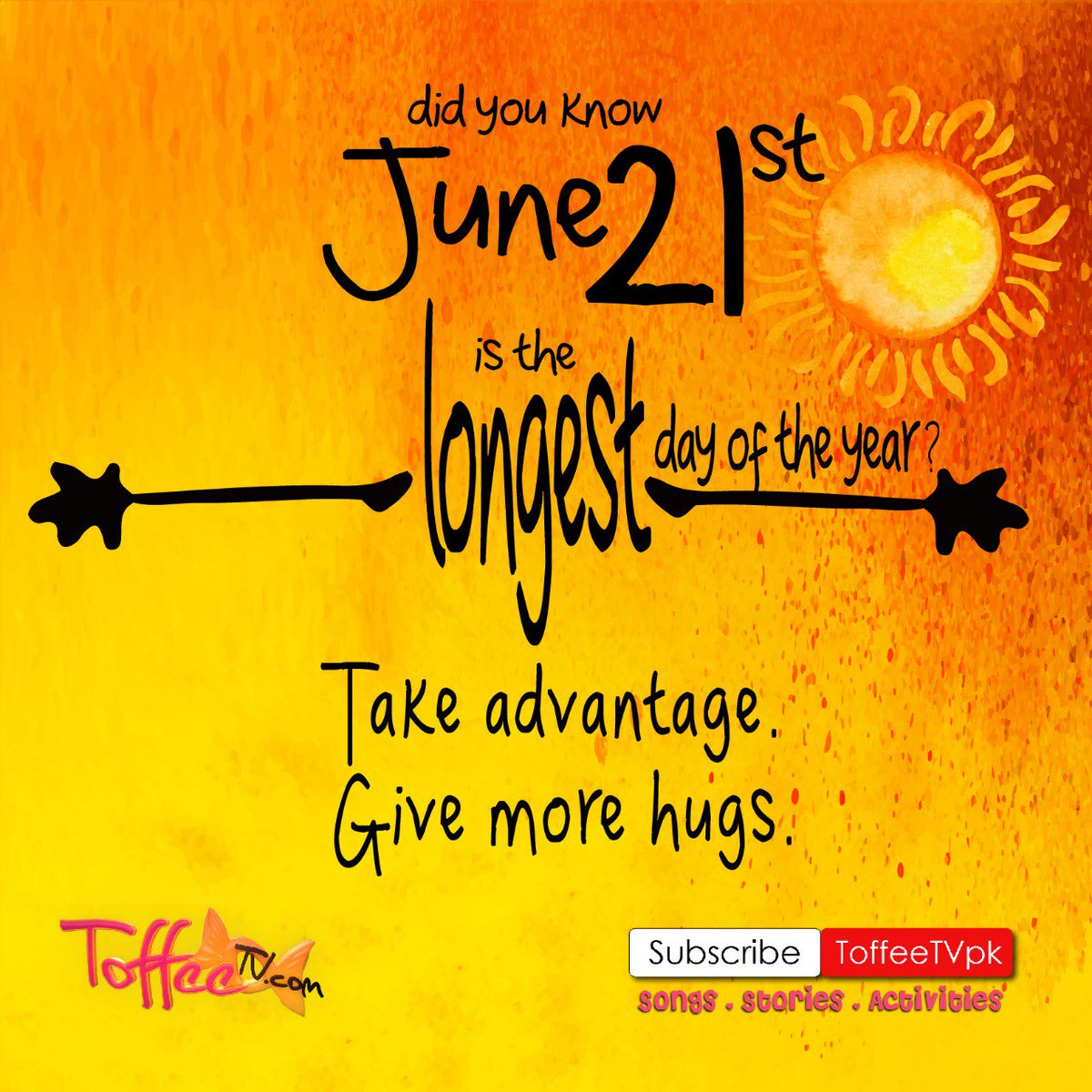 toffeetvpk's tweet photo. The Summer Solstice is the longest day of the year. It begins on the 21st of June.
So let's beat the heat video in a sunny day and enjoy this summer!
https://t.co/EscXaGRzKP
#thelongestday #summers2019 #sunnyday #june21 #drinkwater #stayhydrated #enjoysummers #beattheheat https://t.co/alYGm0gfJF