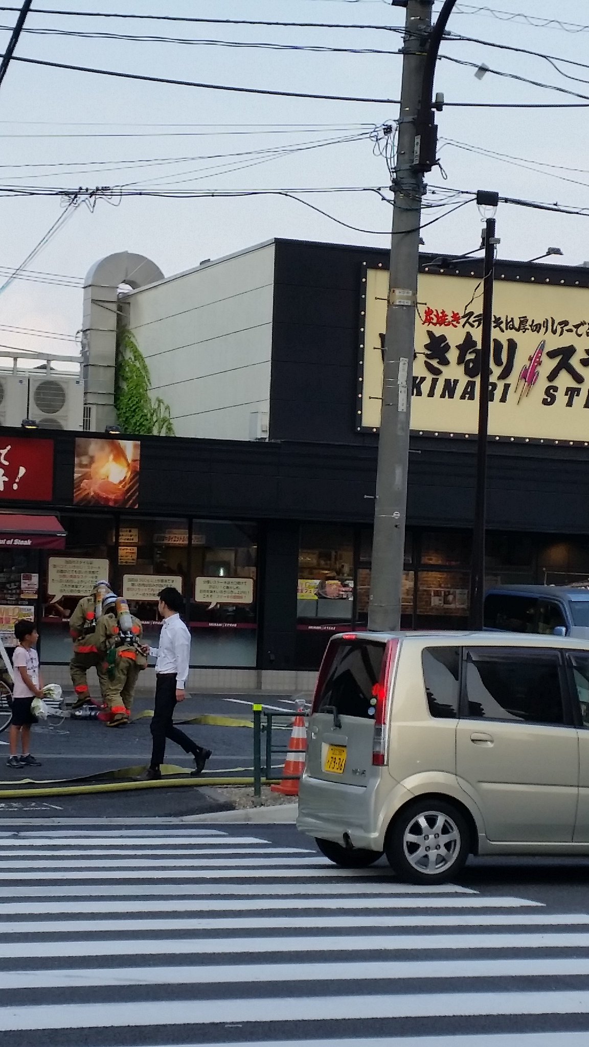 画像 いきなりステーキ火事いきなりステーキ いきなり火事ダクトから出火か T Co 87heeyj4l0 まとめダネ