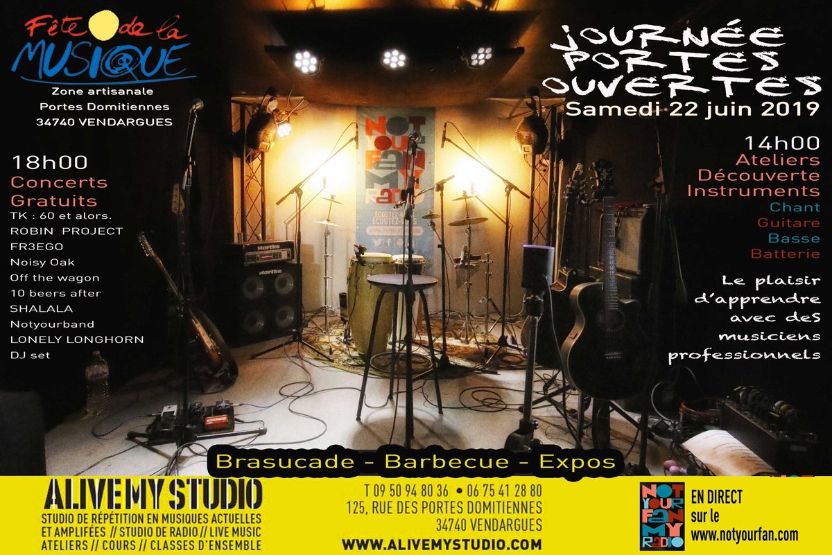 Rendez-vous demain à vendargues... à partir de 14 venez découvrir nos locaux mais aussi les profs, adhérents...