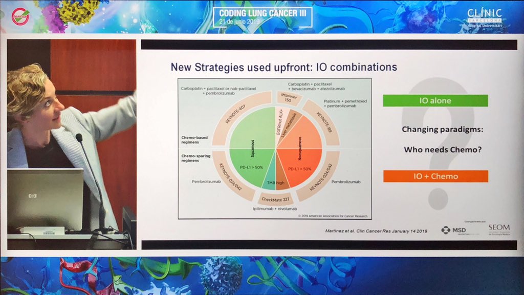 lara_pijuan's tweet image. Gracias por el streaming 👏🏻👏🏻👏🏻🤗 #CodingLungCancer #lungcancer @NReguart nos habla de los miembros que integran un Comité Molecular de Pulmón y lo necesario que es el #patólogo para dar el #PDL1 🙌🏻 #WeAreATeam #MolecularTumorBoard