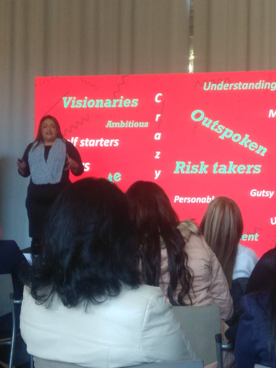 Is someone going to find out that I'm not good at my job? Is everyone better than me? Veronica Wainstein dropping self doubt truth bombs I feel too <a href="/elevatewomenza/">Elevate</a>