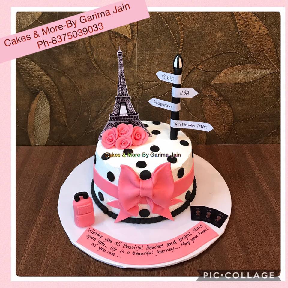 cakesnmorebygj's tweet image. #CreamCake #TravelCake #EiffelTowerCake #BornToTravelCake #GirlieCake #ParisCake #ParisThemeCake