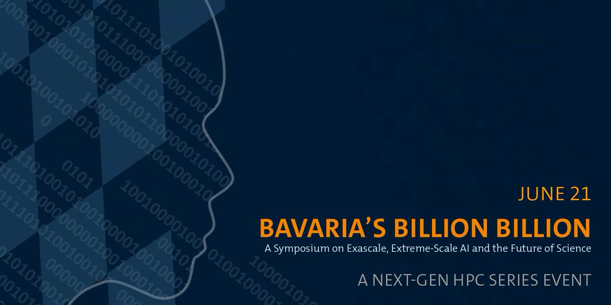 LRZ_DE's tweet image. After #ISC19 means before the next iteration of our #NextGenHPC event series at #LRZ. Looking forward to an exciting afternoon on ‘Bavaria’s Billion Billion: Exascale, Extreme-Scale AI and the Future of Science’ more later today