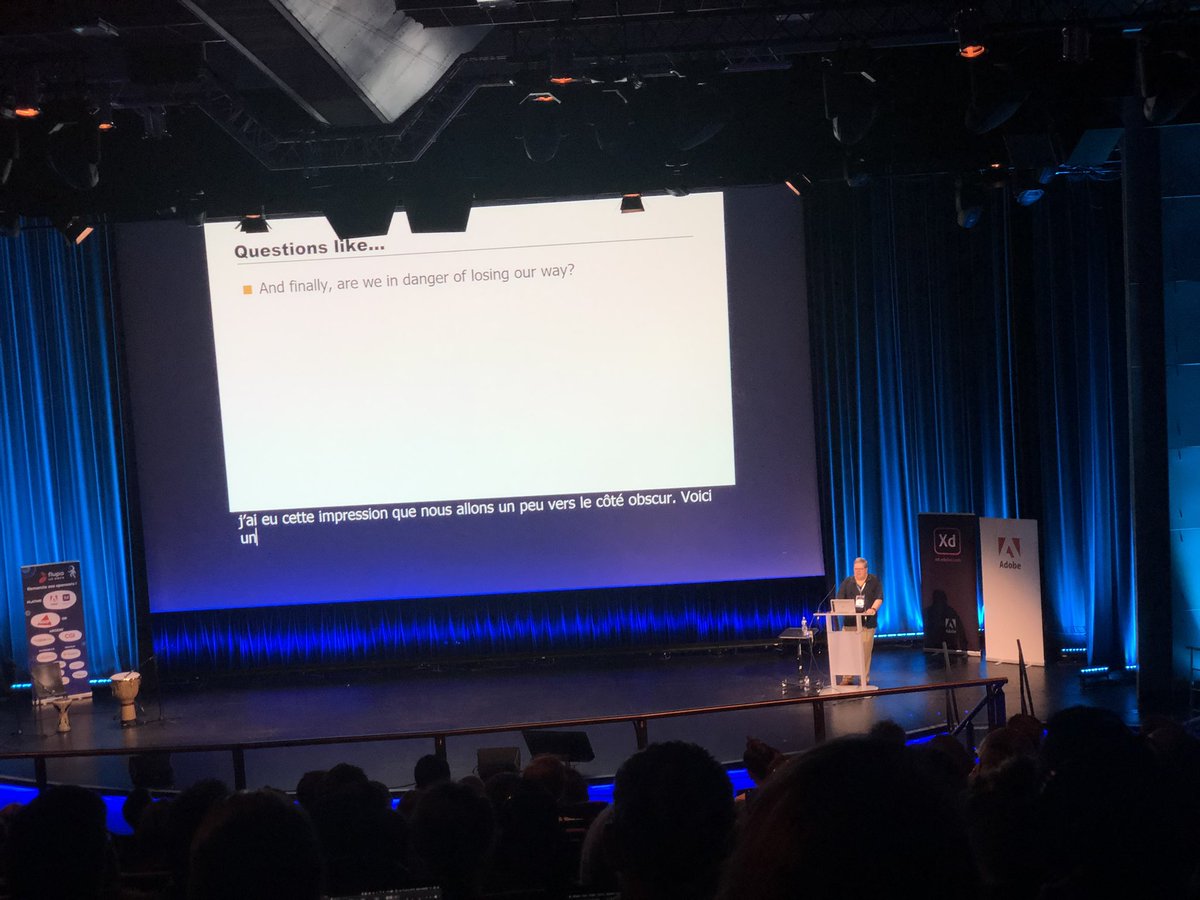 sioan01's tweet photo. Keynote de Steve Krug #UXDays19 https://t.co/nUjxYmb7yG