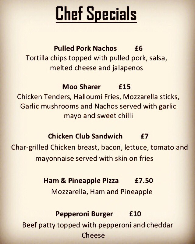 Limited time only 😋 

#chefspecials #pulledpork #pizzalovers 🍕#sharer #dinner #eveningmeal #dinewithfamily #dinewithfriends #alfrescodining 🍴 #sunsout ☀️ #cocktails 🍹 #milkshakes #bringthekids