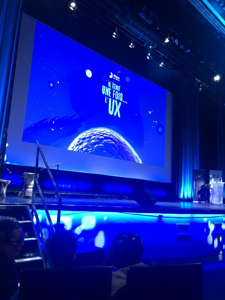 levanclaudiepro's tweet photo. Aujourd’hui c’est les #UXdays19 ! On commence par la Keynote de Steve Krug https://t.co/CUmEEA1rtc