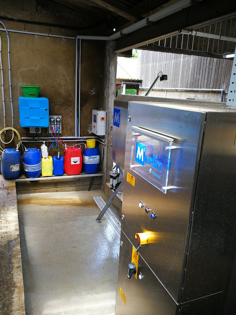 FullwoodPacko's tweet image. Installation réalisée par la société Guillou Frères 

Robot #M2erlin V2

#robotdetraite #M2erlin #fullwoodpacko #guilloufrères