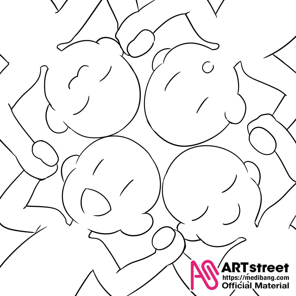 Art Street Official メディバン בטוויטר Art Street 新公式企画 投稿作品８０作品超え １００作品目前なので燃料を追加いたします 今回は４人 ５人用のベース素材ですッ 推しが４人組or５人組の方是非ご検討 ご利用ください アイドル