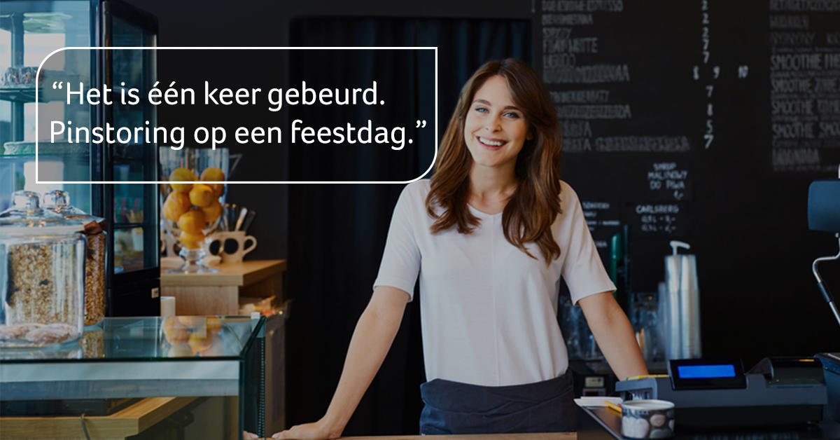 “Zo’n servicecontract ga je pas echt waarderen als je gasten niet kunnen pinnen.” - Ellen. 

Wij zijn er voor je. Ook in het weekend en op feestdagen.