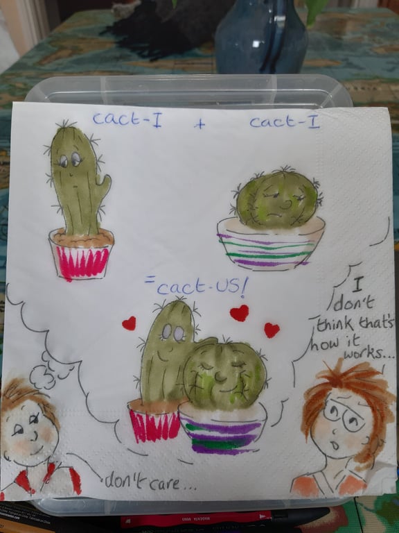 MarthasNapkins's tweet image. I finally convinced my wife, Martha, to let me start an account to share these. Every morning, she draws on our daughter Ailbhe's lunchbox napkin to give her a smile in school. I'll be using this account to share all the napkins from this year, and her other art. #marthasnapkins