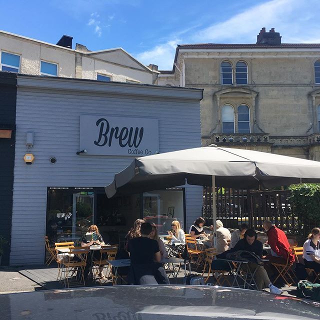 brewcc's tweet photo. We are lucky to have such a great decking on Whiteladies Road. When the sun is out, it is the place to be. Swing by for a visit and grab an iced latte or cold brew. It’s Friday my dudes 😇 #espressoyourself #brewcc #fridaycharged #bristol https://t.co/CovfOgzm8R https://t.co/WcTP81kwG5
