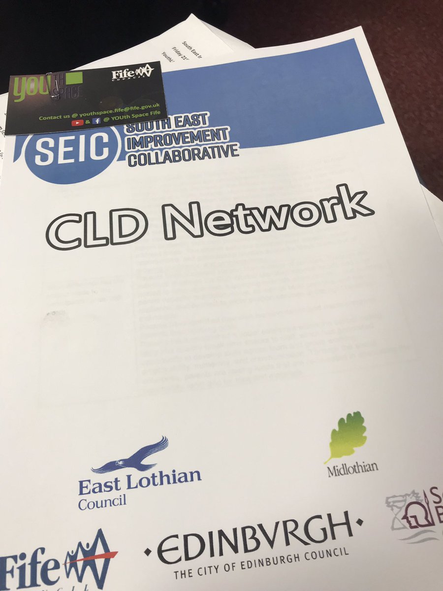ProPracticeFife's tweet image. Looking forward to the day ahead discussing collaborative work between CLD and @SEICollab @sec_cld @cldstandards @marionacldsc @carrielnds @YouthLinkScot #partnerships #workstreams #BecauseofCLD