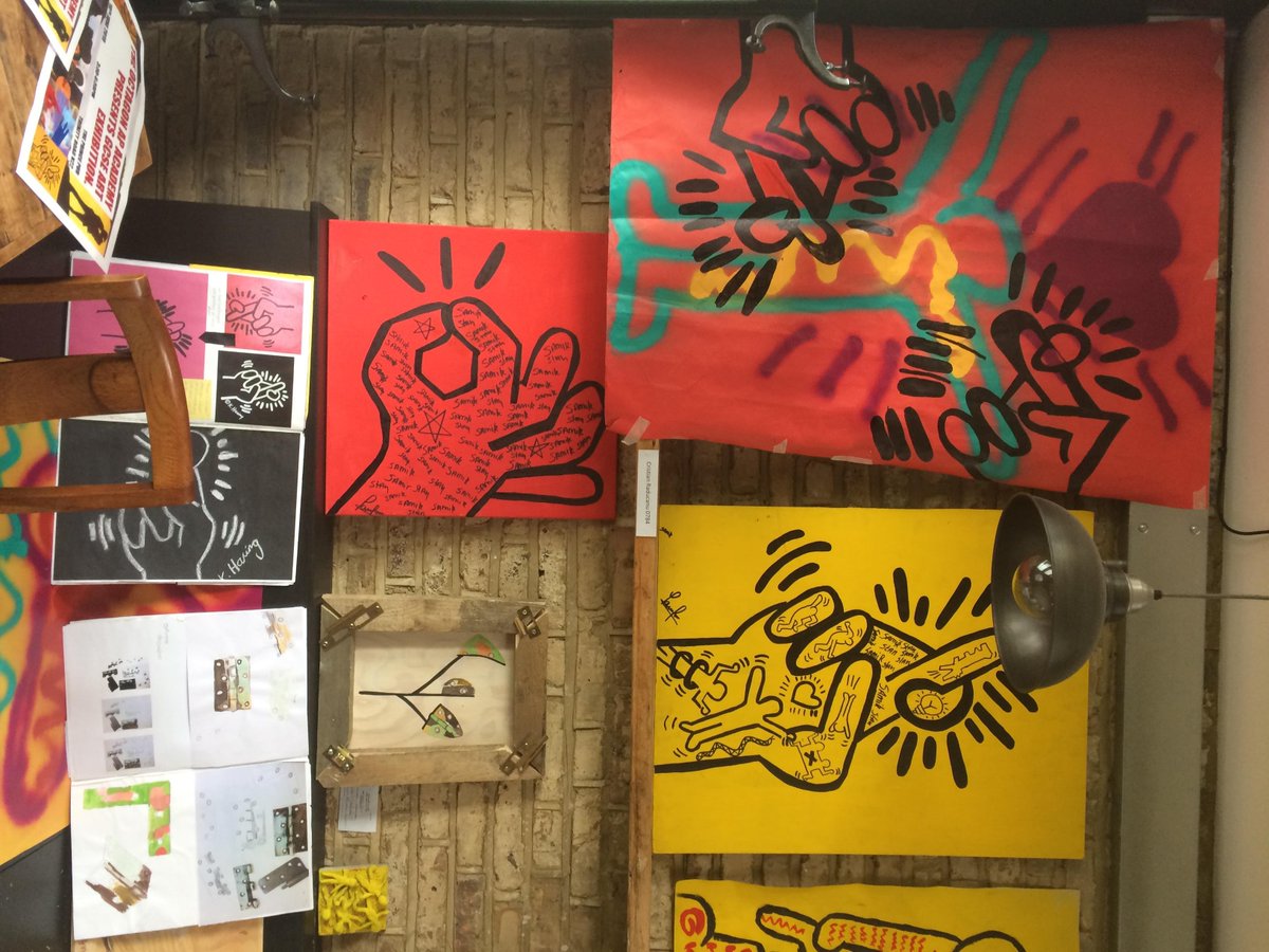 TBAPOctagon's tweet photo. Some really talented and creative work on display -  a huge well done to our art teacher Claire Levin https://t.co/V4ym1O9Lg1