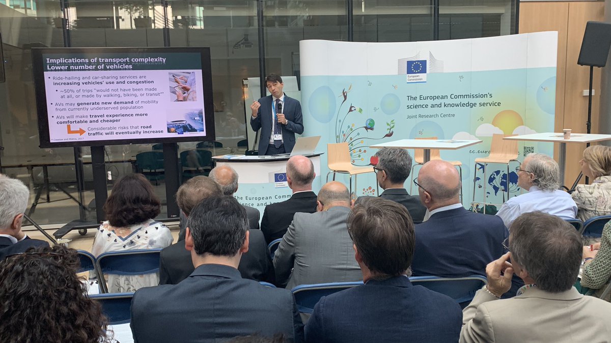 cooperativeguy's tweet photo. Launch event of JRC report “The future of road transport, implications of automated, connected, low-carbon and shared mobility” https://t.co/mWXCrUdluO you can download the report here https://t.co/6k14YLK163 https://t.co/u2OcIqlqgW