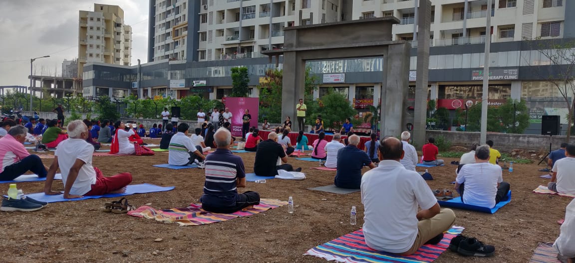 #InternationalDayofYoga #YogaDay2019 #YogaDay #Kharadi #Pune International Yoga day organized by our respected Senior citizens, #KrutiSocialFoundation &amp; <a href="/WCK_Pune/">Women's Club Kharadi, Pune</a>. Thanks to all the participants, wish you a very good mental n physical health.