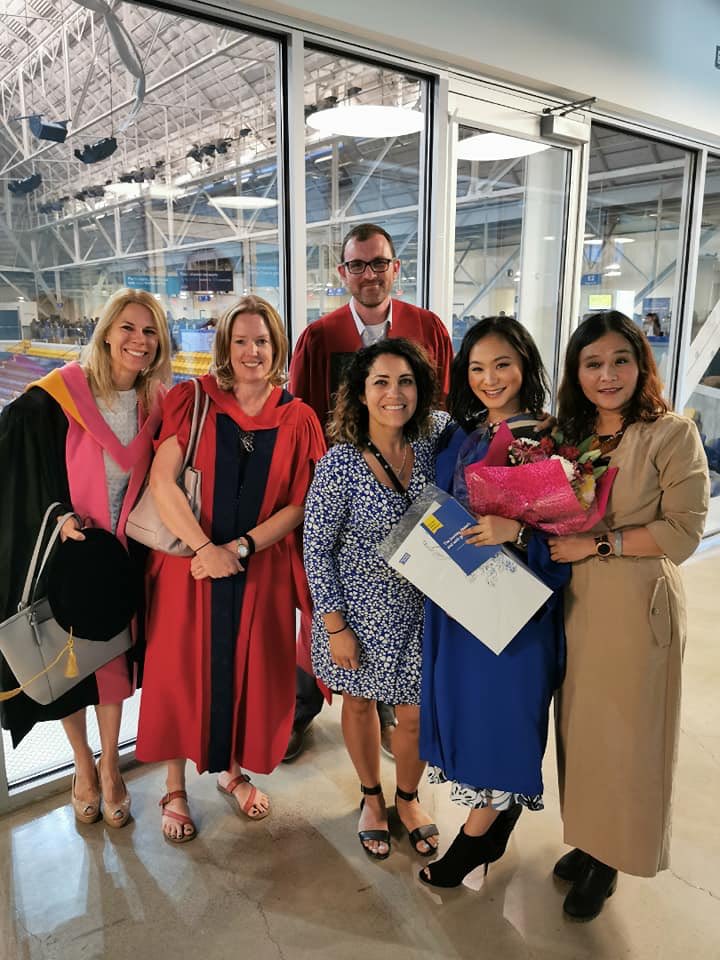 SonyaGraci's tweet photo. My heart is so full from Wednesday. All these beautiful people graduating and going off to do amazing things. They say I inspire them but they inspire me. #lovemyjob #htmryerson #htmresearch https://t.co/GQNskgX28X