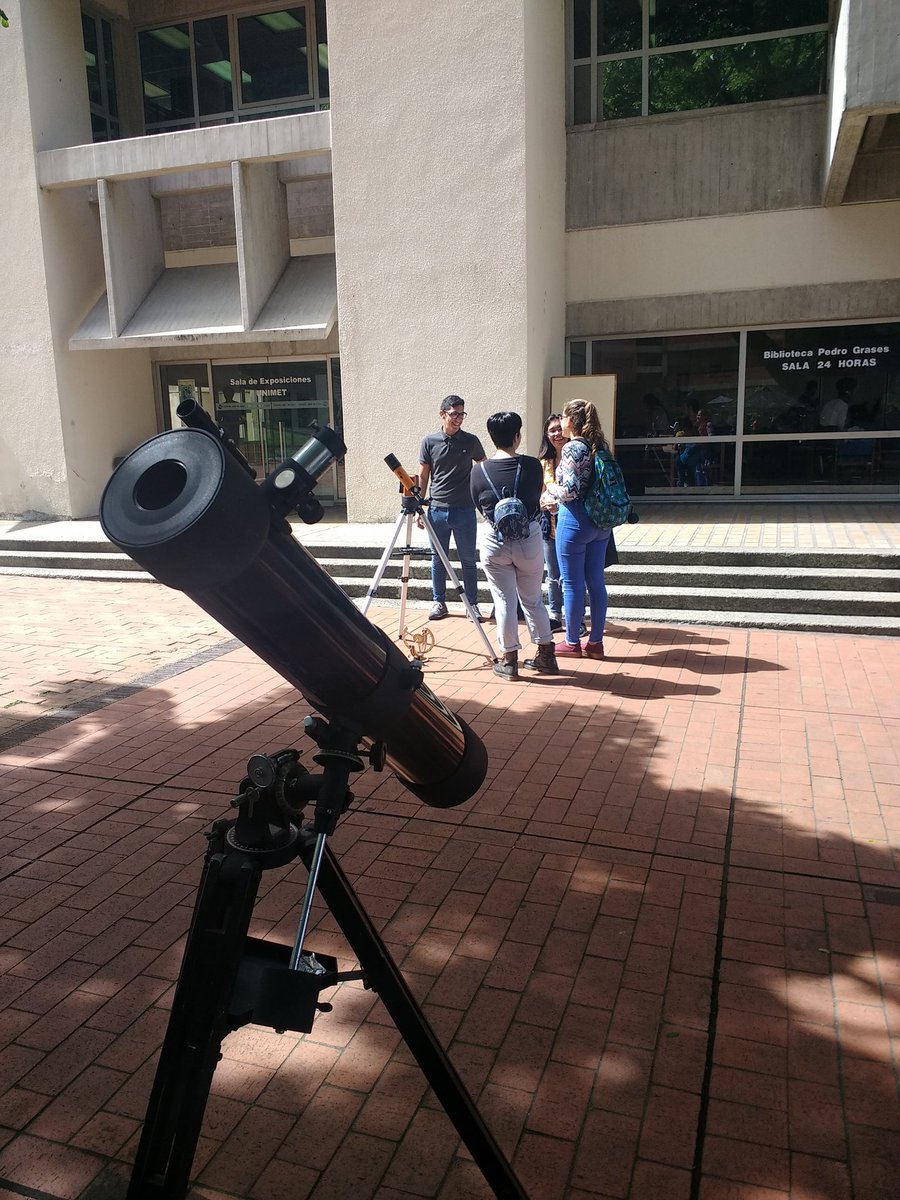 SOVAFA's tweet photo. Observación solar desde la UNIMET
FELIZ SOLSTICIO JUNIO 2019 https://t.co/pqaXCSNnbC