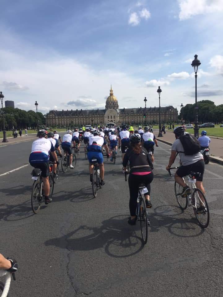 🚴‍♀️Thank you for your support and donations!🚴‍♂️

We happily completed the ride going down the Champs Elysees in #Paris last Friday after 385 miles of #cycling over the week. Thank you! And if you've not had the chance to donate, please visit:

justgiving.com/fundraising/jo…

#bbbr19