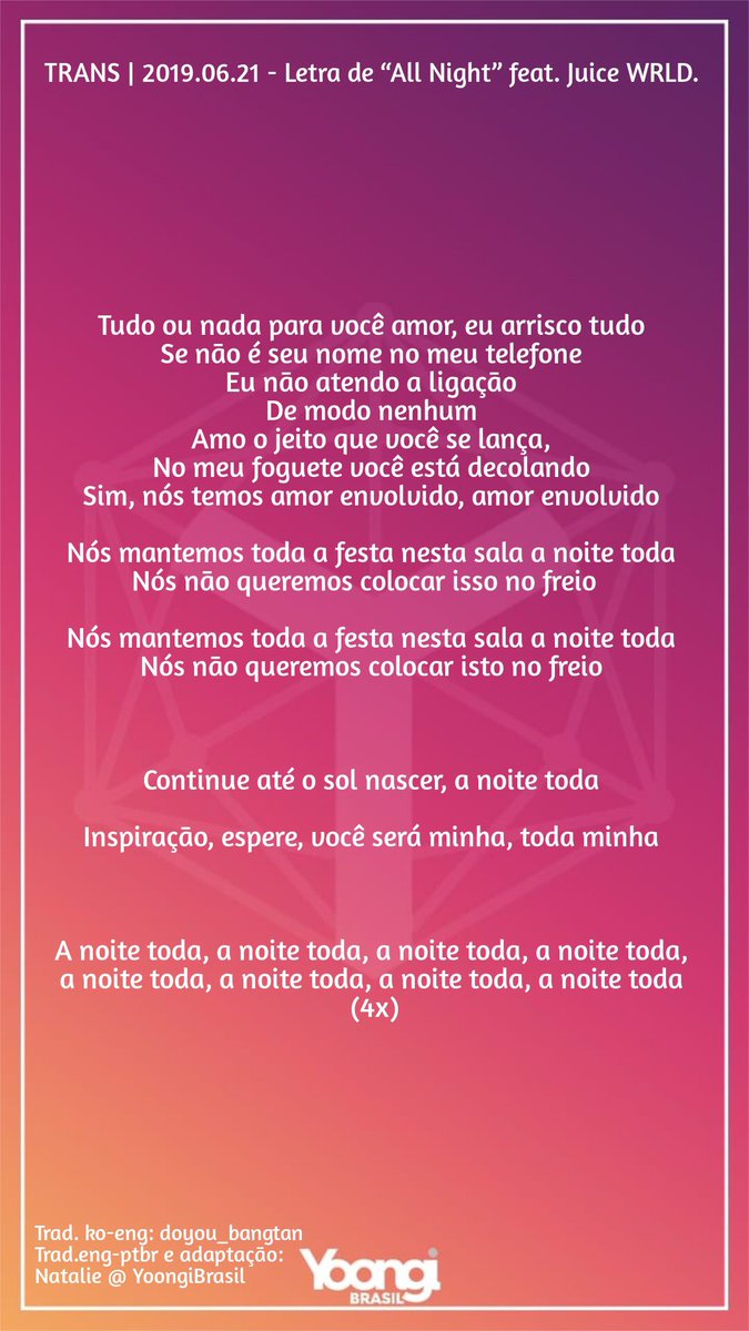 CL BRASIL+ on X: [#INFO] 24.02.21 - Confira a letra de 'Wish You